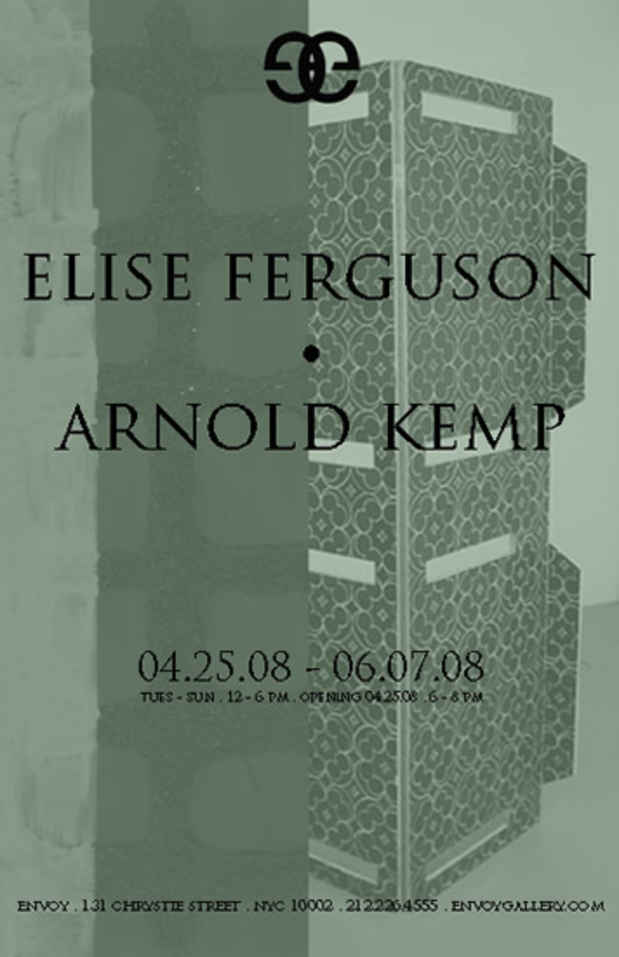 poster for "Elise & Arnold" Exhibition