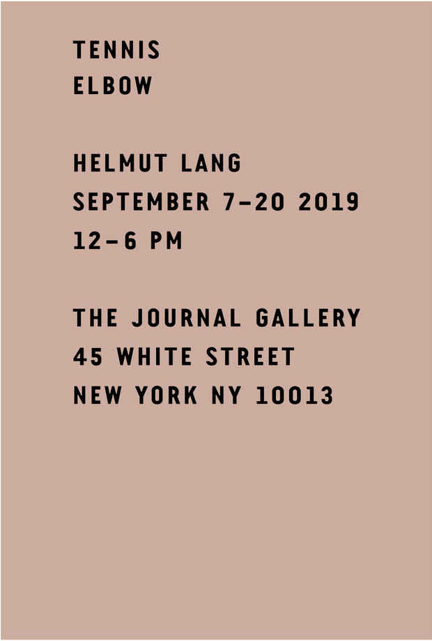 An exhibition of sculptures by Helmut Lang to open in September - FAD  Magazine